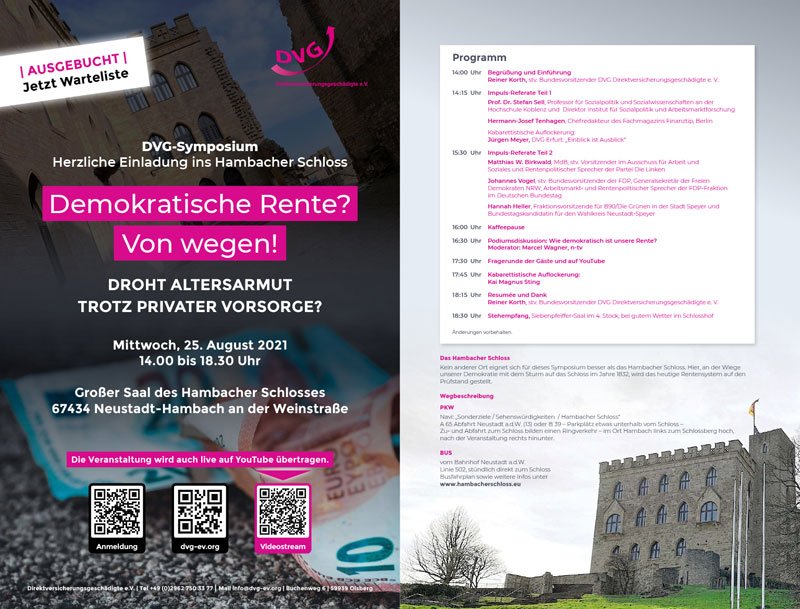 DVG-Symposium Programm
